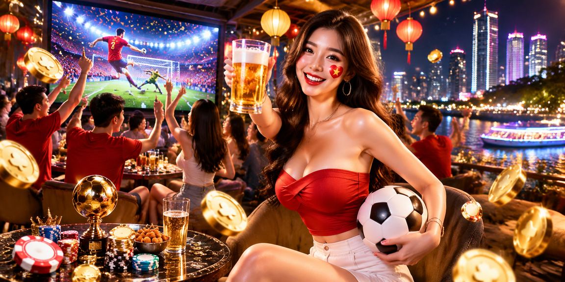Chợ đêm Hồ Chí Minh minh họa voucher game bài trên di động