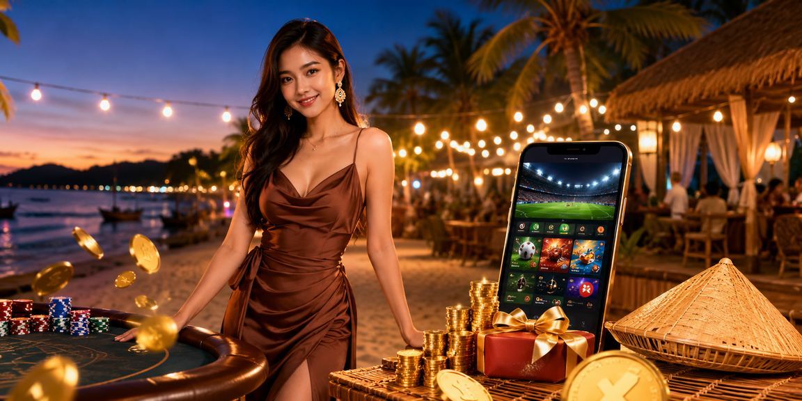 Bối cảnh Phú Quốc minh họa voucher liên quan thể thao trên mobile
